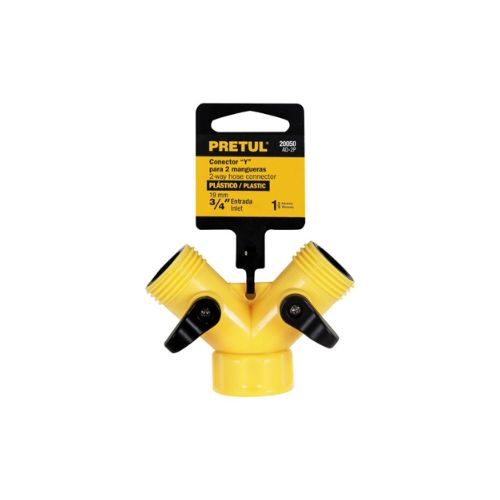 ADAPTADOR Y PARA MANGUERA PLASTICO  PRETUL